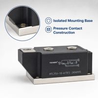 Módulo Tiristor TECHSEM MTC400-18-416F3, Semiconductor de Potencia SCR 416F3, Componente de Montaje en Chasis para Electrónica de Potencia Industrial