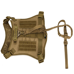 保護者プラス屋外ウォーキング狩猟犬トレーニングベスト防水耐久性プロフェッショナルクイックリリース戦術犬ハーネスベスト - Product Image 2