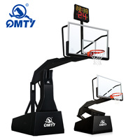Panier de Basket Électro-Hydraulique Pliable d'Usine pour Supports Intérieurs et Extérieurs