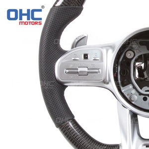Volante inteligente LED de fibra de carbono para <span class=keywords><strong>Mercedes</strong></span> <span class=keywords><strong>Benz</strong></span> <span class=keywords><strong>Amg</strong></span> W205 W204 W211 montaje de volante Ohc - Product Image 2