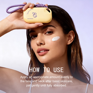 Crema Solare Portatile <span class=keywords><strong>SPF50</strong></span>+ con Ossido di Zinco, Acido Ialuronico e Niacinamide, Etichetta Privata OEM - Product Image 5
