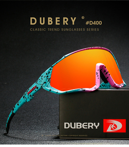DUBERY Wholesale Oversize Unisex <strong>Sports</strong> <strong>Sunglasses</strong> <strong>Polarized</strong> UV400 2023 Fashion Model D612 2025 - Product Image 4