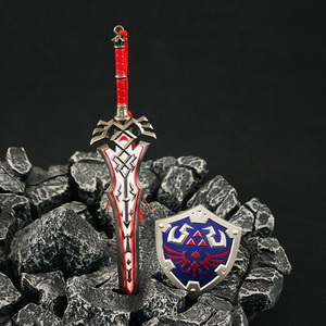 Mini Master Swords The Legend Of <span class=keywords><strong>Zelda</strong></span> Llavero Metal Fabricación <span class=keywords><strong>Precio</strong></span> Anime Toy - Product Image 6