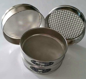 High Temperature Resistant 20-400 <b>Mesh</b> 304/316L Stainless Steel Test Sieves for Precision Particle Separation - Product Image 4