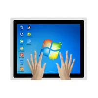 Mini ordinateur industriel à écran tactile capacitif de 12 à 17 pouces, 4 Go de RAM, RS232, Windows 7/10