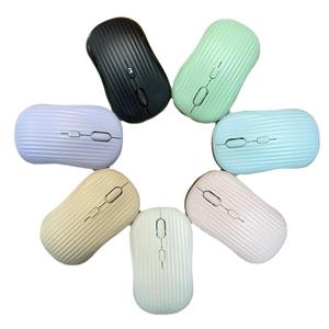 Stock Office 4D 2.4G+BT Wireless 4 Buttons Ergonomic Mouse 1600DPI Optical Tracking Wireless Mouse for Laptop - Product Image 6