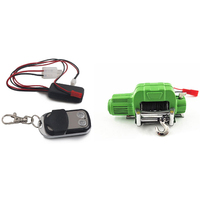 Treuil simulé automatique en fil d'acier en métal de voiture RC pour treuil électrique de voiture RC 1/10