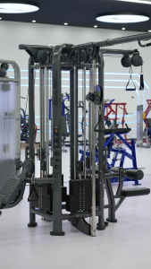 Équipement de musculation en gros : Appareil commercial multi-jungle 8 stations Rosen Fitness à charges guidées, couleur personnalisable haut de gamme, pour la musculation - Product Image 6