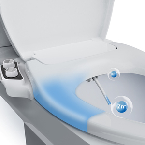 Asiento de inodoro mecánico no eléctrico con bidé y rociador de agua limpia, diseño moderno <span class=keywords><strong>Everclean</strong></span> TB005-O-C OEM y ODM - Product Image 4