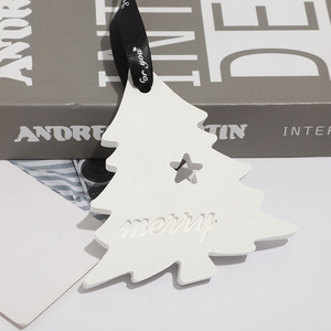 Nuova vendita albero di natale a forma di auto appeso gesso Aroma di pietra diffusore deodorante auto pietra profumata - Product Image 2