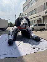 Modèle gonflable géant personnalisé, réplique d'animal, chien mascotte, tunnels pour événements sportifs, gonflables publicitaires