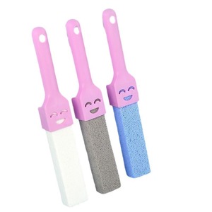 <span class=keywords><strong>Raclette</strong></span> de toilette en <span class=keywords><strong>pierre</strong></span> ponce avec manche en plastique long, bâton de nettoyage sans angle mort, forte élimination de la saleté et des traces jaunes - Product Image 1