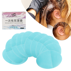 Peluquería profesional Teñido Salón Impermeable Azul Tapones para los oídos Orejera desechable - Product Image 4