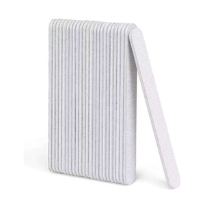 50 cái móng tay chuyên nghiệp tập tin 80/100 Grit thẳng ngựa vằn Acrylic tập tin 7 "nhanh chóng nộp hồ sơ móng tay - Product Image 4