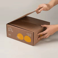 Caja de Cartón Corrugado Kraft Impresa Personalizada |   Empaque Ecológico para Whisky con Forro de Esponja |   Envío minimalista para comercio electrónico