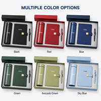 Coffret Cadeau d'Affaires avec Gobelet Intelligent à Affichage de Température, Carnet en Cuir PU, Stylo, Logo Personnalisé, Boîte Cadeau Promotionnelle d'Entreprise