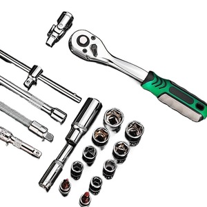 Auto Repair Tool Set 53-Piece 1/4 In Socket Wrench Kit With Ratchet And Bit Storage Case For Mechanic Use - Product Image 5