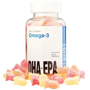 Private Label Fruit Taste Omega Gummy Customize Gummy Candy