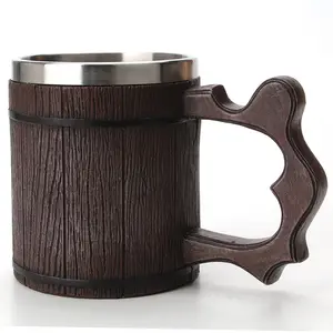 Top selling AA quality CASK Cup 304 stainless steel inside vintage mugs