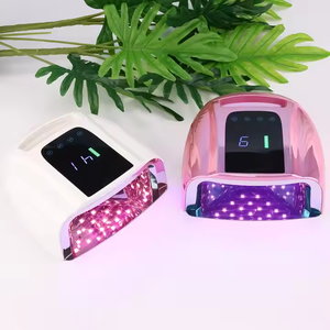 Lampe à LED haute puissance pour ongles, rechargeable, portable, durable, lumière de durcissement du gel, sans effet noir sur les mains, pour usage domestique, salon de manucure, usage professionnel - Product Image 1