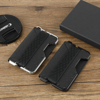 Dompet bisnis kartu kredit pria, baru ultra ribuan logam RFID tutup terbuka luar ruangan