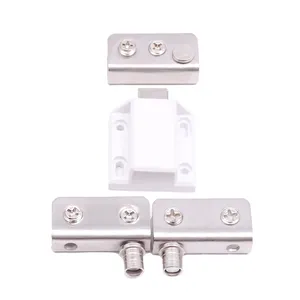 Door touching For Cabinet Door Push To Open Magnetic Touch Latches Kitchen Invisible Simple Door Push Release Latch Cabinet Hard