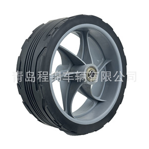 Cheng Jin Vehicles 7 Inch PVC Camping <b>Wheels</b> 72.4 For Outdoor Cart Use - Product Image 3