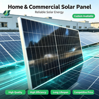 Aangepaste zonnepanelen van hoge kwaliteit voor thuisgebruik, eenvoudige installatie op het dak, voordelige prijzen, 570W, 580W, 590W, 600W, 610W, slimme energiebeheer.