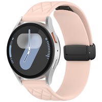 Bracelets en silicone à fermoir magnétique pliable à motif diamanté (18/20/22 mm) compatibles avec les montres Samsung, Huawei, Garmin et Huami