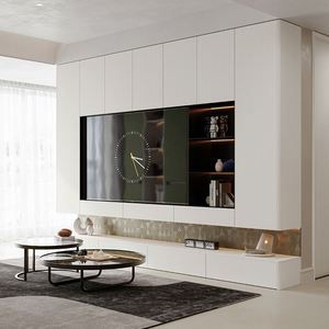Mueble de TV Compacto con Cajones Ocultos para Espacios Pequeños, Muebles para Sala de Estar, Hotel y Apartamento - Product Image 2