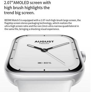 Reloj Inteligente Original Xiaomi <span class=keywords><strong>REDMI</strong></span> Watch 5 Versión Inalámbrica, Pantalla AMOLED de 2.07 Pulgadas, Resistencia al Agua 5ATM - Product Image 6