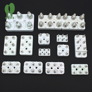 Bloque de terminales de cerámica personalizado de 2, 3 y 4 polos para motor, conector de terminales para motor eléctrico - Product Image 3