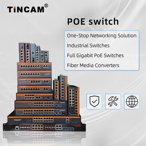 Tincam 4-ports Gigabit PoE chuyển đổi với SFP sợi cổng không dây VLAN mạng chuyển đổi cho CCTV <span class=keywords><strong>IP</strong></span> máy ảnh nvrs Lan ứng dụng - Product Image 6
