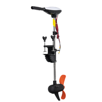 Moteur hors-bord électrique K-120 36V 1620W sans balais, moteur de pêche à la traîne 40KG 120lbf de poussée pour bateau pneumatique, pêche, dérive et ski nautique