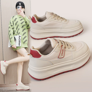 Baskets tendance pour femmes Printemps-Automne 2026 – Légères, rehaussantes, antidérapantes, à semelle épaisse - Product Image 1