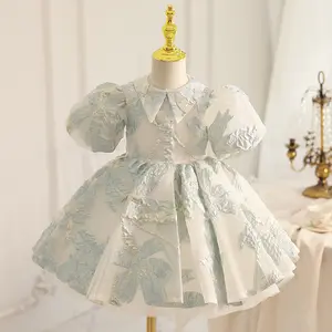 Cute Little Baby Princess Style Party Gown Dresses Ready To Ship Flower Girl Dresses