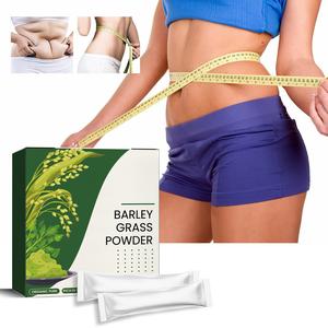Suplemen Diet Bubuk Rumput Barley Instan Premium untuk Dewasa Grosir OEM dengan Manfaat Antioksidan - Product Image 2