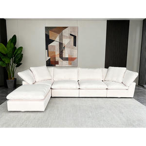 Ensemble de canapés en tissu, meubles de salon, style nordique, canapé moderne pour salon, ensemble de canapés confortables pour la maison en vente - Product Image 5