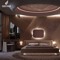 Mobilier italien Design moderne, chaise de loisirs en bois à dossier haut, chaise de chambre à coucher d'hôtel