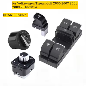 <span class=keywords><strong>Precio</strong></span> de Fábrica 5ND959857 Apto para el Interruptor de Elevalunas Eléctrico y el Elevador de Ventanas del Volkswagen Tiguan <span class=keywords><strong>Golf</strong></span> de 2006 a 2014 - Product Image 2