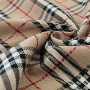 Tissu en polyester et élasthanne à carreaux populaire, fil teint, motif écossais vintage, pour costume, robe, pantalon, jupe - Product Image 3