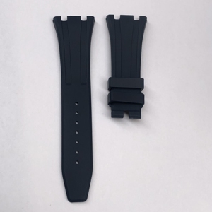 Bracelet de montre en caoutchouc respirant à motif GG de 26 mm avec fermoir papillon, compatible avec <span class=keywords><strong>Casio</strong></span> GA2100, résistant à l'eau, luxe rose - Product Image 2