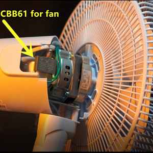 Condensateur EPERS 40/85/21 110VAC-600VAC cbb61 utilisé dans le ventilateur - Product Image 5