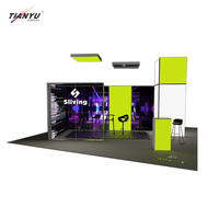 Stand d'exposition TIANYU, nouveau système, stand d'exposition pour anime, boîte à lumière rétroéclairée, présentoir pour salon professionnel
