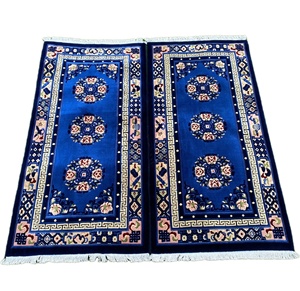 Tappeto in Lana di Nuova Zelanda Stile Etnico Tibetano, Tappeto Abbinabile per Soggiorno, Divano, Comodino, Lavabile in Lavatrice, Moderno - Product Image 5