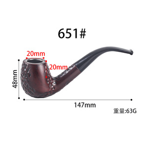 Pipa <span class=keywords><strong>de</strong></span> <span class=keywords><strong>Fumar</strong></span> Curva para Hombre, <span class=keywords><strong>de</strong></span> Resina Grabada, Accesorios al por Mayor para <span class=keywords><strong>Pipas</strong></span> <span class=keywords><strong>de</strong></span> Tabaco, Directo <span class=keywords><strong>de</strong></span> Fábrica, Más Barata - Product Image 6
