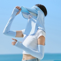 Verano Anti-uv Protector solar Sombrero para el sol Protector solar de cara completa Máscara facial transpirable Montar al aire libre Top vacío Sombrero para el sol Sombrero con visera