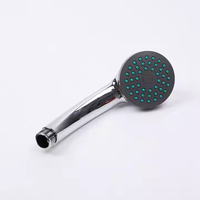 Ensemble de main de douche à fonction unique en plastique ABS bon marché écologique avec tuyau et support accessoire de robinet de salle de bain