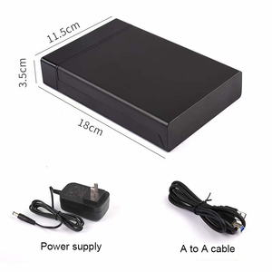 กล่องใส่ฮาร์ดดิสก์ 18TB ความเร็วสูง USB 3.0 สำหรับฮาร์ดดิสก์ภายนอกขนาด 2.5/3.5 นิ้ว กล่องใส่ฮาร์ดดิสก์ SSD - Product Image 4