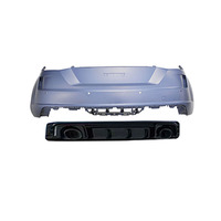 Kit Upgrade Bumper Depan/Belakang Gaya Audi TT TTS 2015-2019 TTRS Baru dengan Pemasangan Clip-on dan Lubang Sensor Park Assist